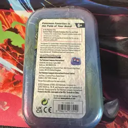 Pokemon Prismatic Evolutions Mini Tin (Leafeon) NEW SEALED - Image 2