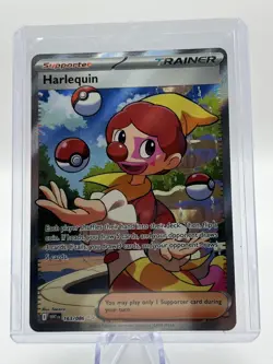 Pokemon TCG - Harlequin 163/086 - Ultra Rare – Scarlet & Violet White Flare - Image 1