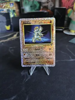 Pokemon Legendary Collection Machop 79/110 Reverse Holo - Image 2