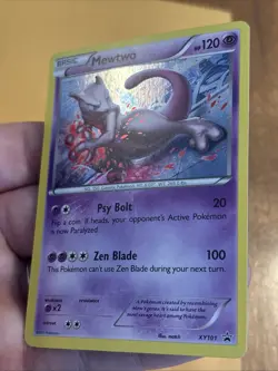 Mewtwo (Cosmos Holo) Holo Pokemon XY Black Star Promo #XY101 LP - Image 3