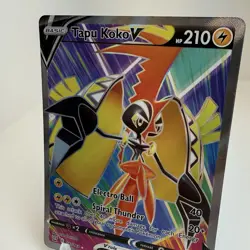 Tapu Koko V (Full Art) 147/163 SWSH05: Battle Styles Pokemon TCG NM - Image 2