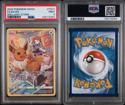 Pokemon TCG Eevee TG11/TG30 Brilliant Stars Trainer Gallery PSA 9 - Image 3