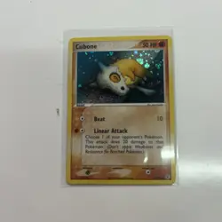 2004 POKEMON EX FIRE RED & LEAF GREEN REVERSE HOLO #60 CUBONE - Image 1