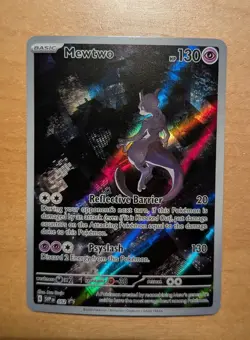 Pokemon Mewtwo Black Star Promo 052 , Sv: Scarlet & Violet 151 Holo - Image 1
