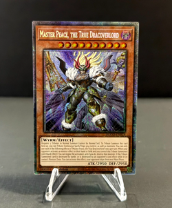 Yu-Gi-Oh! Master Peace, the True Dracoverlord DOOD-EN018 Starlight Rare 1st Ed - Image 1