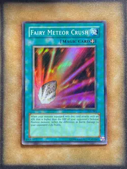 Yugioh Fairy Meteor Crush PSV-063 Super Rare Original Print NM - Image 1