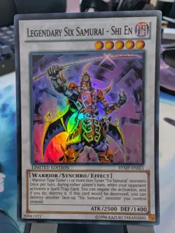 YuGiOh! Legendary Six Samurai - Shi En RYMP-ENSE1 Super Rare - Image 1
