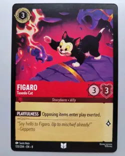 Disney Lorcana TCG - Reign Of Jafar: Figaro (133/204) - Uncommon - Near Mint - Image 1