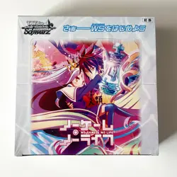 Japanese Weiss Schwarz No Game No Life Booster Box 1st Ed SEALED! - Image 1