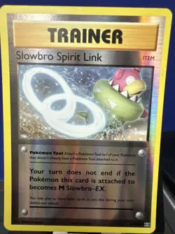 Slowbro Spirit Link Reverse Holo 86/108 Pokemon XY Evolutions TCG VLP - Image 1