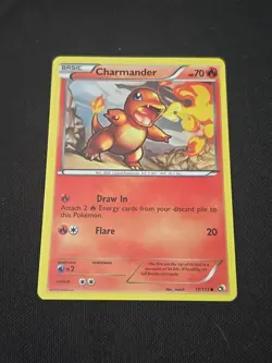 Charmander 17/113 Legendary Treasures Regular Pokemon TCG Light Play - Image 1