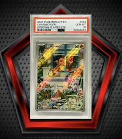 Charmander *PSA 10* 2023 Pokemon SVP EN Obsidian Flames ETB #044 - Image 1