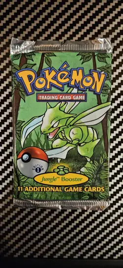 Pokemon Jungle Booster Pack Wizards of the Coast, First Edition, Sealed, English - Image 1