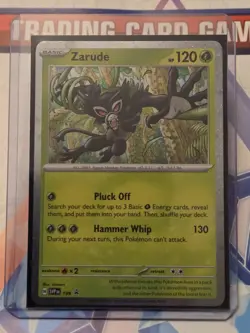 Pokemon TCG Zarude Scarlet Violet SVP 199 Black Star Promo Destined Rivals - Image 1