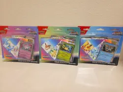 POKEMON EVOLUTIONS PRISMATIC TECH STICKER COLLECTION LOT X3 PROMO SCARLET VIOLET - Image 1