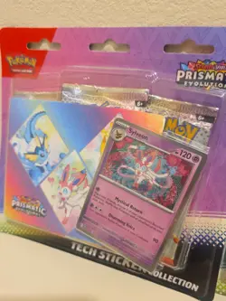 POKEMON EVOLUTIONS PRISMATIC TECH STICKER COLLECTION LOT X3 PROMO SCARLET VIOLET - Image 4
