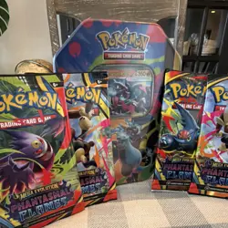 Pokemon Phantasmal Flames Booster Packs & Charizard X Tin - Image 1