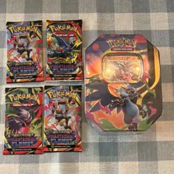 Pokemon Phantasmal Flames Booster Packs & Charizard X Tin - Image 2
