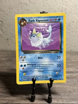 Dark Vaporeon 45/82 Team Rocket Regular Uncommon-Pokemon TCG-Fast Shipping-LP!! - Image 1
