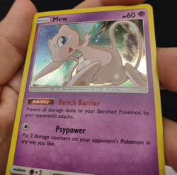 2019 Pokemon MEW SM215 BLACK STAR RARE PROMO - HOLO NM - Image 4