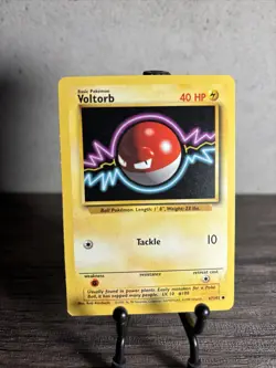 Pokemon TCG Voltorb Base Set 67/102 Regular Unlimited Common-Fast Shipping-LP!! - Image 1
