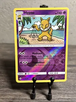 Hypno 60/149 Sm Base Set Reverse Holo-Pokemon TCG-Vintage-Fast Shipping-NM!! - Image 1