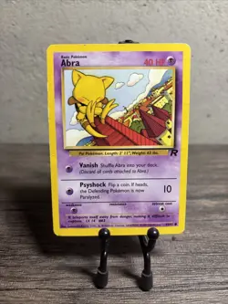 Abra 49/82 Team Rocket-Unlimited Edition Regular-Pokemon TCG-Fast Shipping-LP!! - Image 1