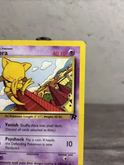 Abra 49/82 Team Rocket-Unlimited Edition Regular-Pokemon TCG-Fast Shipping-LP!! - Image 3