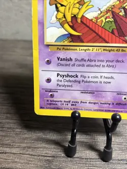 Abra 49/82 Team Rocket-Unlimited Edition Regular-Pokemon TCG-Fast Shipping-LP!! - Image 4