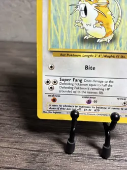 Raticate 040/102 Base Set Regular-Vintage-Pokemon TCG-Fast Shipping-LP!! - Image 4