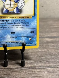 Wartortle 042/102 Base Set Regular Uncommon-Pokemon TCG-Fast Shipping-LP!! - Image 5