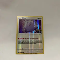 2021 Pokemon GO Ditto Holo Rare 053/078 Near Mint/Mint - Image 1