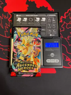 VERY HEAVY! GOD PACKUUU 22.63g Ascended Heroes Pokemon TCG Booster (SEALED) - Image 1