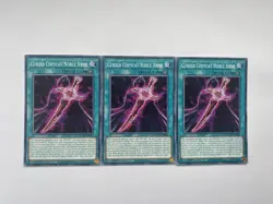 Yugioh! 3x Cursed Copycat Noble Arms DOOD-EN082 Common 1st Ed NM - Image 1