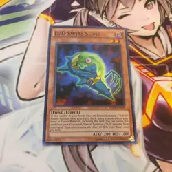 1X D/D SWIRL SLIME OP04-EN009 SUPER UNLIMITED NEAR MINT YUGIOH - Image 1
