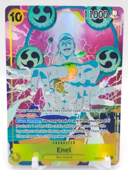ENEL 2025 ANIME 25th COLLECTION ONE-PIECE Card Game #EB02-052 Alt Art SR Mint - Image 1