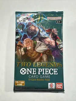 One Piece OP-08 Two Legends Factory Sealed Booster Pack ENGLISH NEW - 12 Cards - Image 2