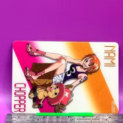 Nami Chopper 283 One Piece King of Pirates Gummy Card 2005 BANDAI TCG Japan #859 - Image 2