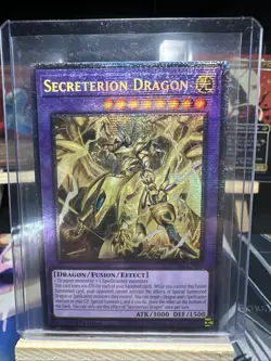 Secreterion Dragon (Starlight Rare) DUAD-EN037 Duelist's Advance YUGIOH 1st Ed - Image 1