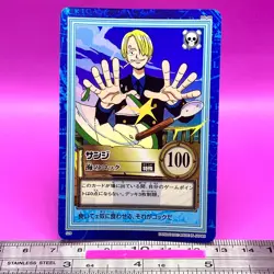 Sanji S29 Holo One Piece Carddass Hyper Battle 2001 BANDAI TCG Japanese #885a - Image 1