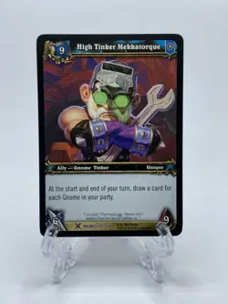 High Tinker Mekkatorque 130/268 - Drums of War - Epic - WoW TCG - Warcraft - Image 1
