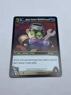 High Tinker Mekkatorque 130/268 - Drums of War - Epic - WoW TCG - Warcraft - Image 2