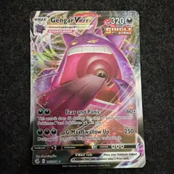 Pokemon Card Gengar VMax 157/264 Fusion Strike Full Art Rare LightPlay - Image 2