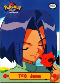 TV10 James - TV Animation Edition - Pokemon Topps Card LP - Image 1