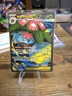 Pokemon Mega Venusaur EX 155/132 Mega Evolutions Full Art Near Mint Rare Card - Image 1