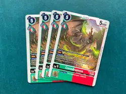 Coredramon BT20-040 Playset Special Booster 2.5 Digimon Card Game x4 - Image 1