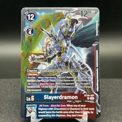 Slayerdramon BT20-027 R Digimon Card - Image 1