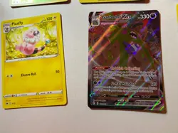 Pokemon TCG 17 Card Bundle job lot free tin 2 x art cards in great condition - Image 5