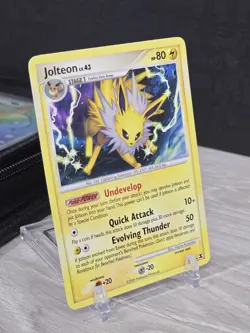 Pokemon Card TCG Jolteon 26/111 Rising Rivals 2009 Rare NM Vintage - Image 1