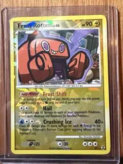 Pokemon Frost Rotom Rising Rivals Ultra Rare RT2/6 Basic Reverse Holo 90 HP Card - Image 1